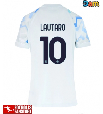 Inter Milan Lautaro Martinez #10 Bortatröja Dam 2025-26 Kortärmad